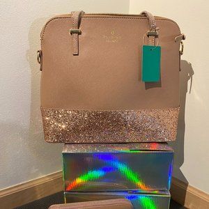 KATE SPADE GRETA COURT GLITTER